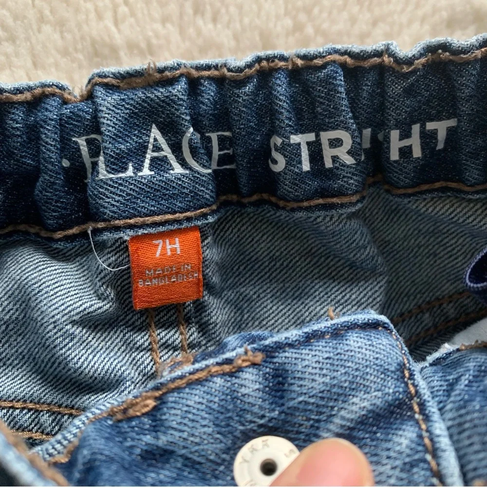 The‎ Children’s Place Girls Straight Blue Jeans Size 7 Husky